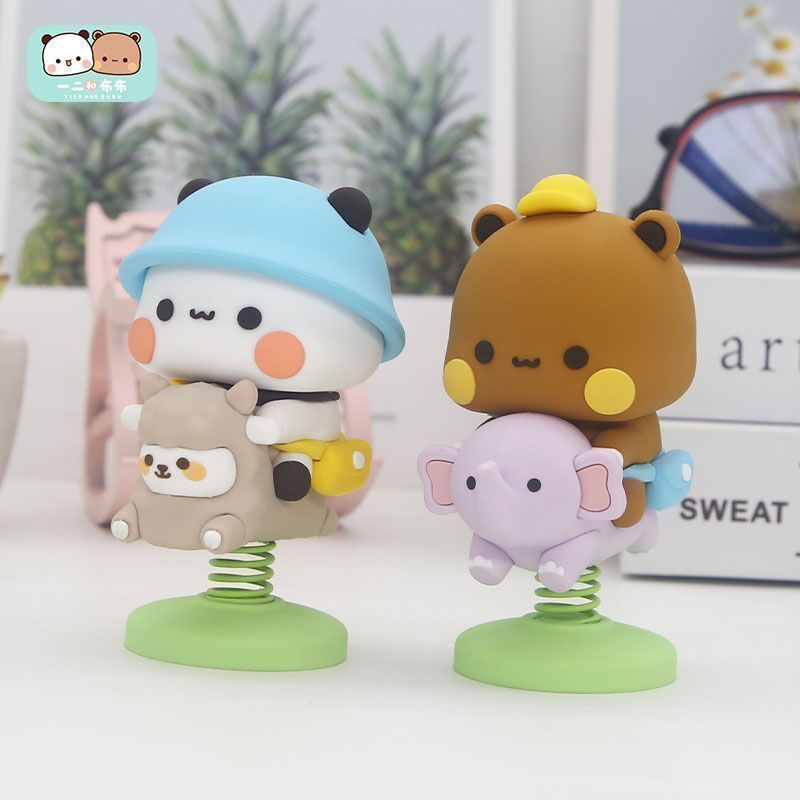 Car Accessories Gifts - Yier Bubu Spring Swing Figurine Mignonne