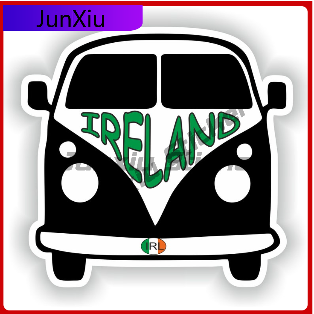 Car Accessories Ireland - Autocollant Van Ireland, décoration extérieure durable