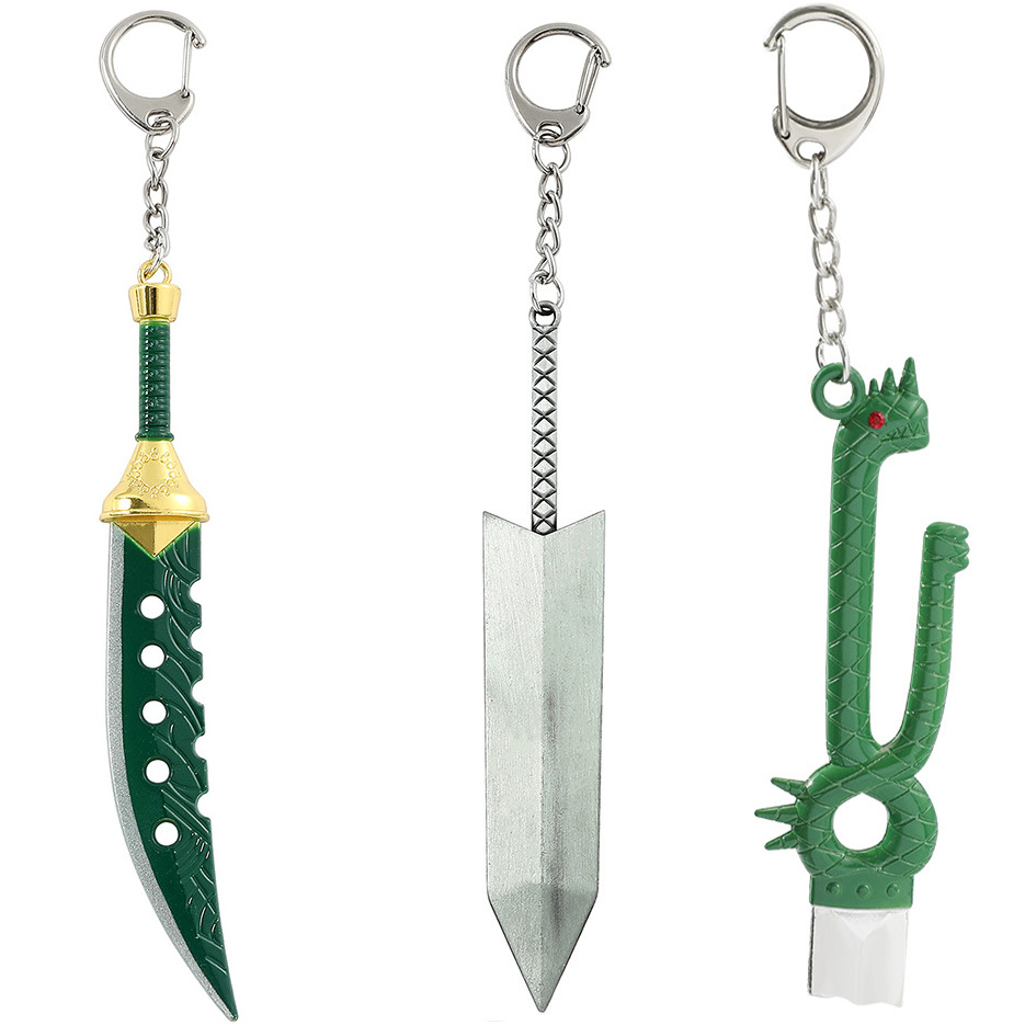 Car Accessories Gifts - Porte-clés en métal avec personnage d'anime