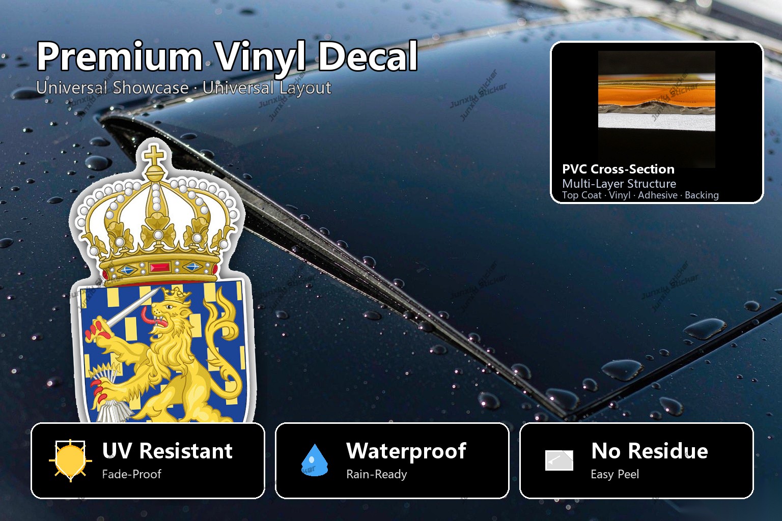 Autocollant de voiture en viny - Car Accessories Ireland avis et prix