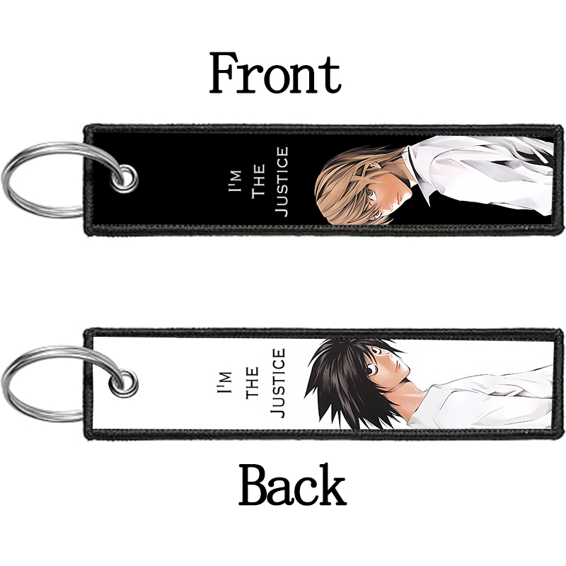 Porte-clés brodé Death Note Ry - Car Accessories Gifts avis et prix