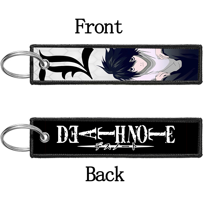 Porte-clés brodé Death Note Ry - Car Accessories Gifts avis et prix