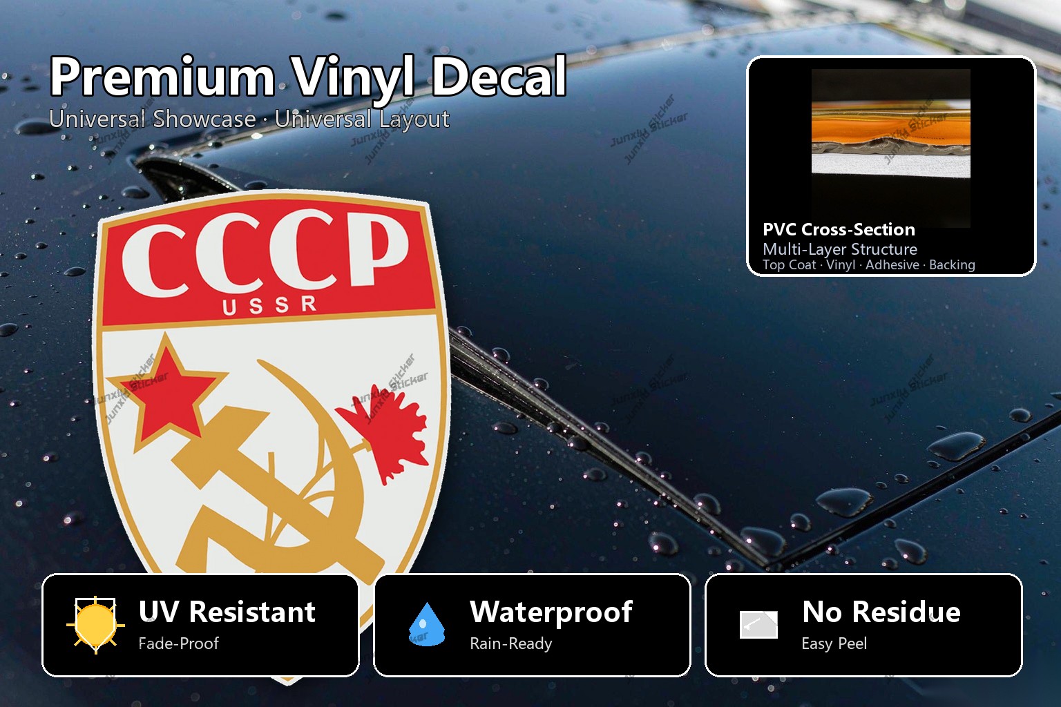 Autocollant décoratif en vinyl - Car Accessories Ireland avis et prix
